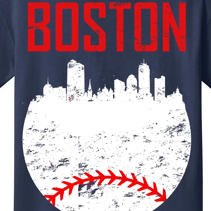 TeeShirtPalace | Boston Baseball City T-Shirt