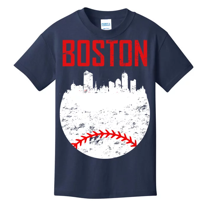 Boston Baseball City Kids T-Shirt