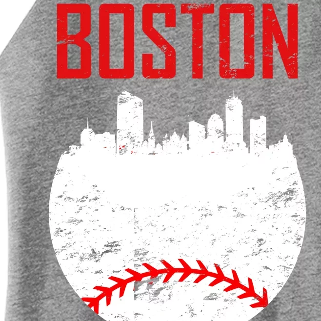 Boston Baseball City Women’s Perfect Tri Rocker Tank