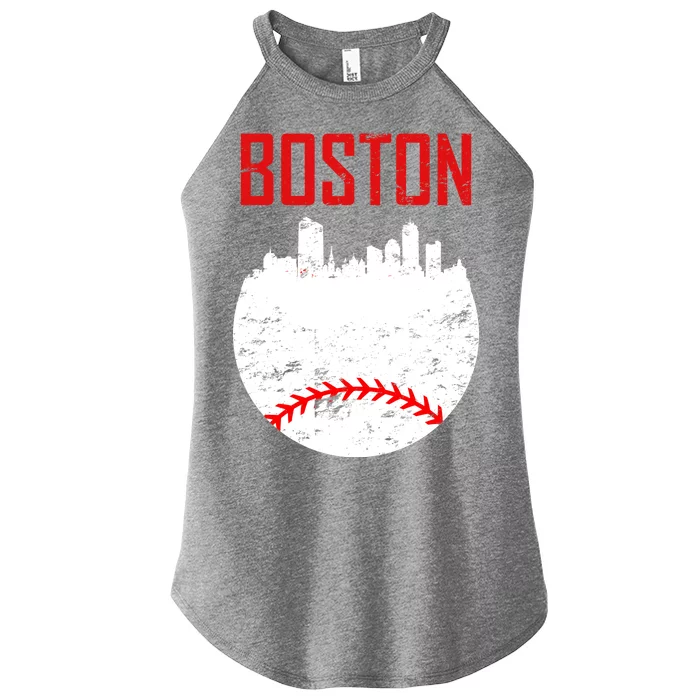 Boston Baseball City Women’s Perfect Tri Rocker Tank