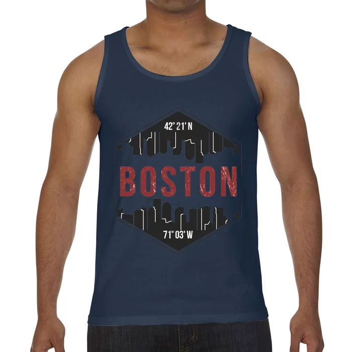 Boston Skyline Comfort Colors® Tank Top