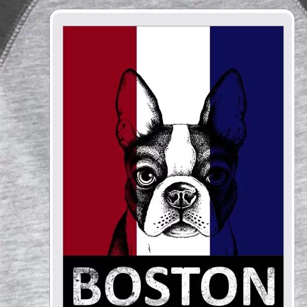 Boston Terrier Portrait Toddler Fine Jersey T-Shirt