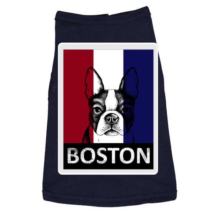 Boston Terrier Portrait Doggie Tank