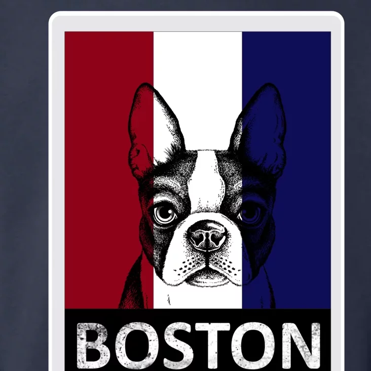 Boston Terrier Portrait Toddler Hoodie