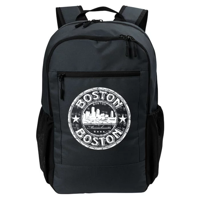 Boston Vintage Logo Daily Commute Backpack