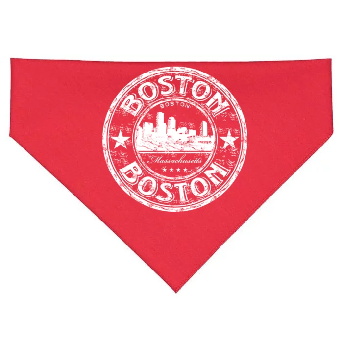 Boston Vintage Logo USA-Made Doggie Bandana