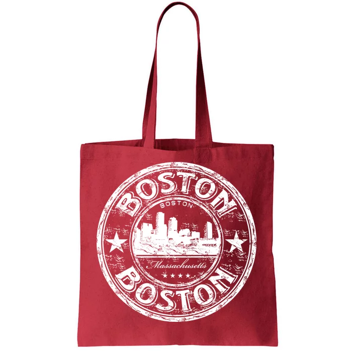 Boston Vintage Logo Tote Bag