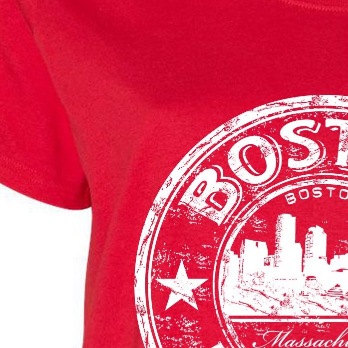 Boston Vintage Logo Women's Plus Size T-Shirt