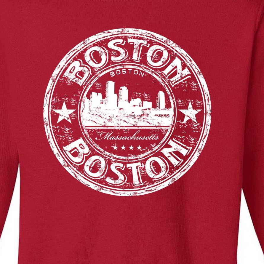 Boston Vintage Logo Toddler Sweatshirt