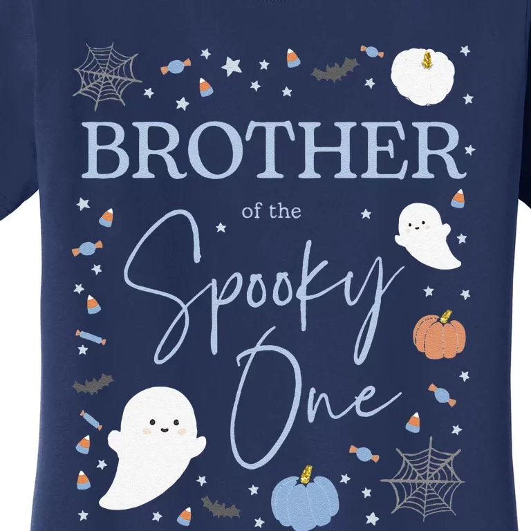 Brother Of The Spooky One First Birthday 1st Halloween Women's T-Shirt