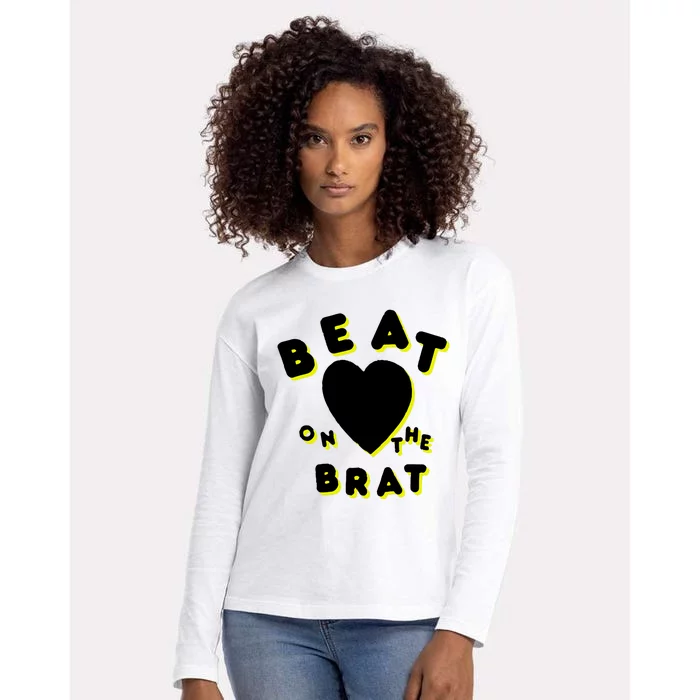 Beat On The Brat Womens Cotton Relaxed Long Sleeve T-Shirt