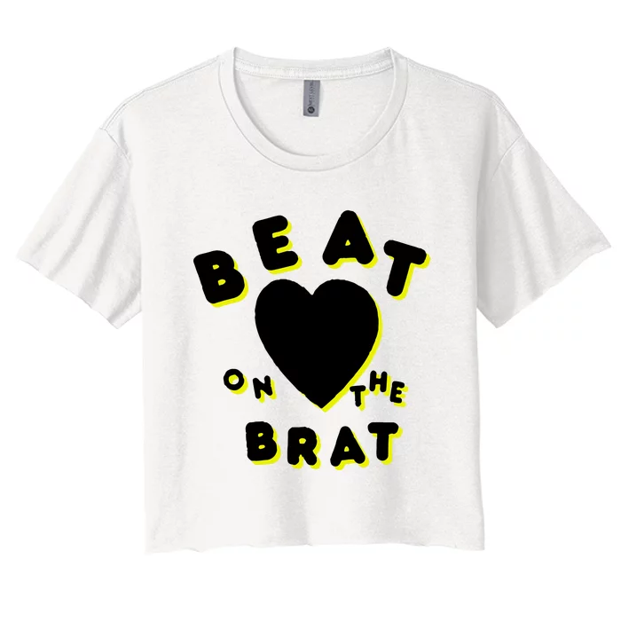 Beat On The Brat Women's Crop Top Tee