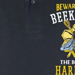 Beware Of The Beekeeper The Bees Are Harmless Softstyle Adult Sport Polo