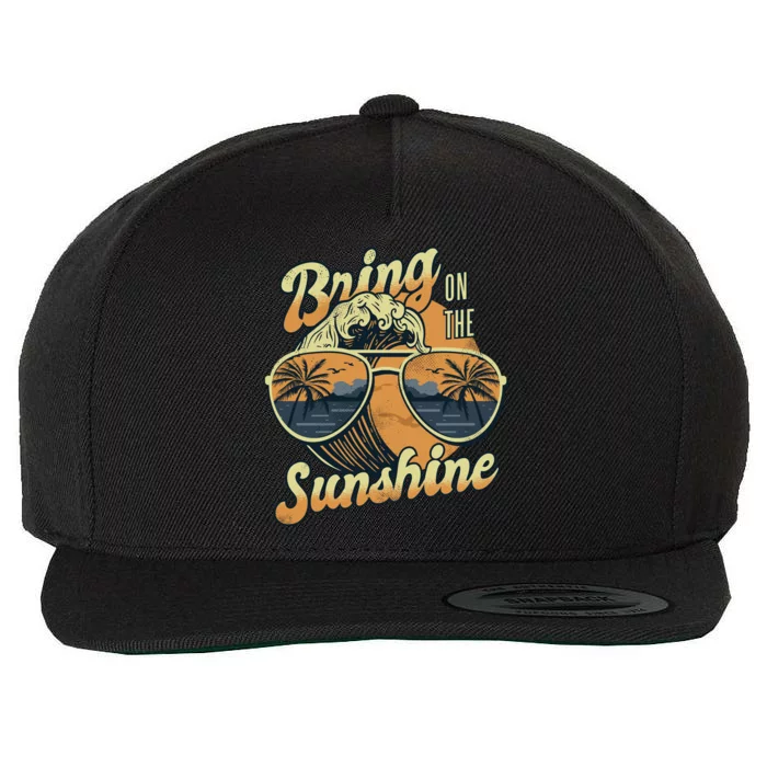 Bring On The Sunshine Beach Wool Snapback Cap