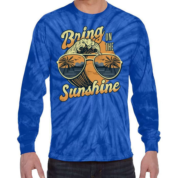 Bring On The Sunshine Beach Tie-Dye Long Sleeve Shirt