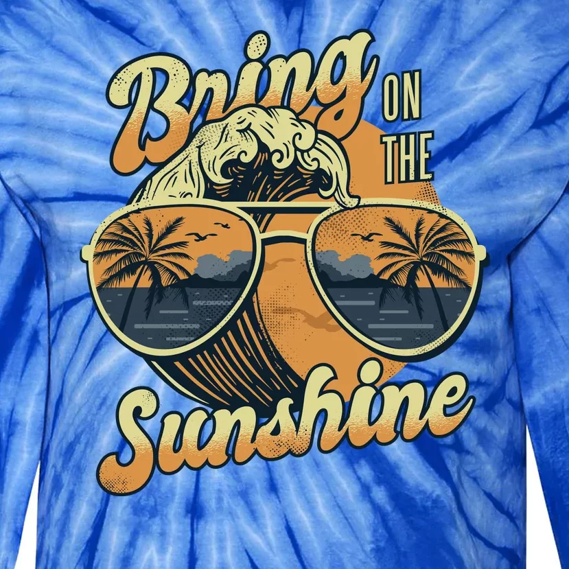 Bring On The Sunshine Beach Tie-Dye Long Sleeve Shirt