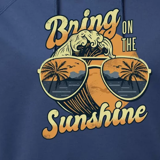 Bring On The Sunshine Beach Performance Fleece Hoodie