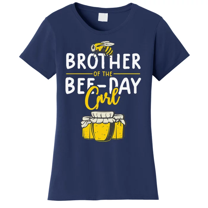 Brother Of The Bee Day Bee Day Matching Women's T-Shirt