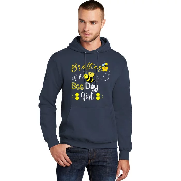 Brother Of The Bee Day Birthday Tall Hoodie