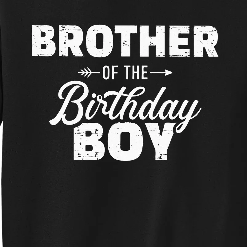 Brother Of The Birthday Boy Son Matching Family Sweatshirt