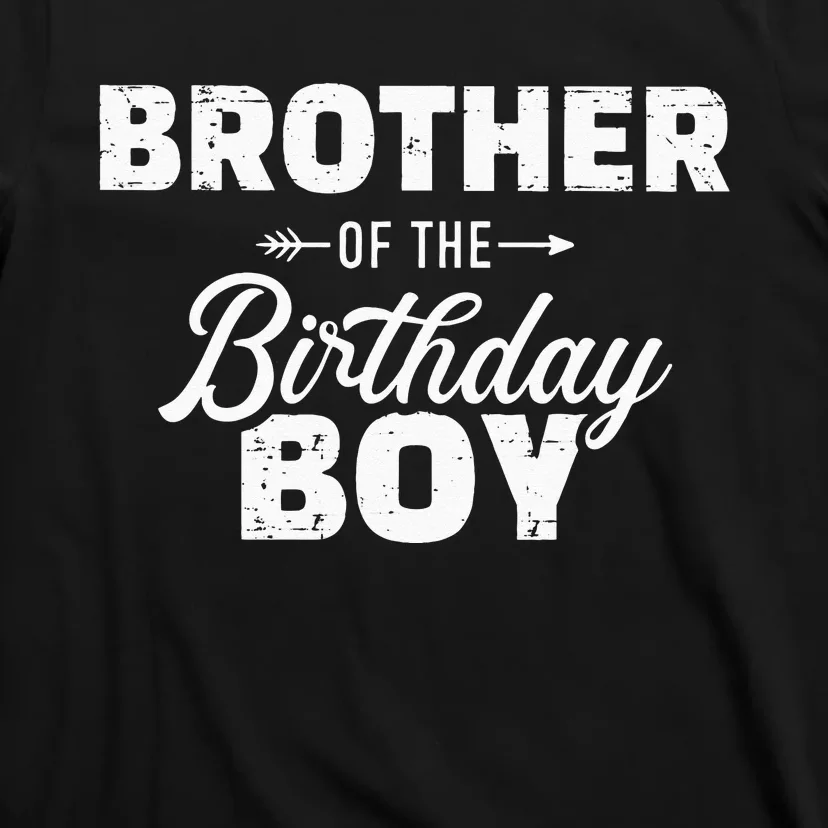 Brother Of The Birthday Boy Son Matching Family T-Shirt