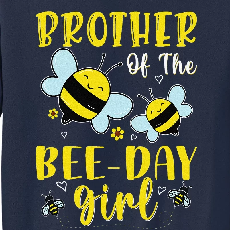 Brother Of The Bee Day Hive Family Matching Birthday Sweatshirt