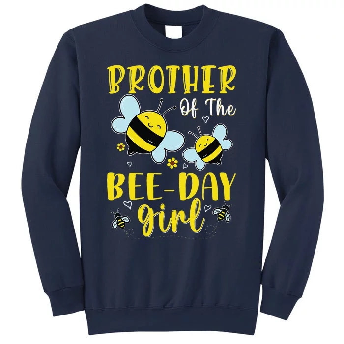 Brother Of The Bee Day Hive Family Matching Birthday Sweatshirt