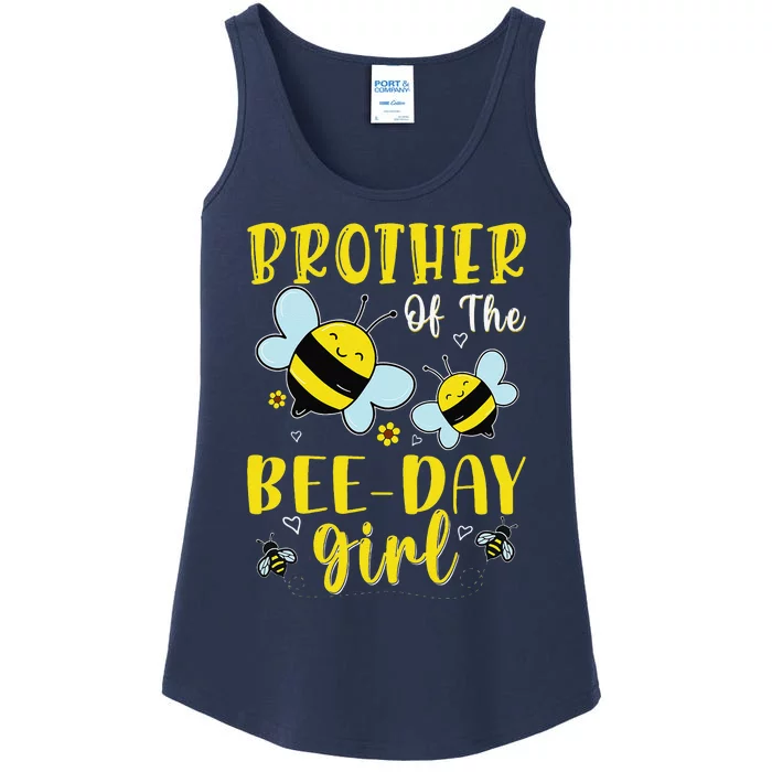 Brother Of The Bee Day Hive Family Matching Birthday Ladies Essential Tank