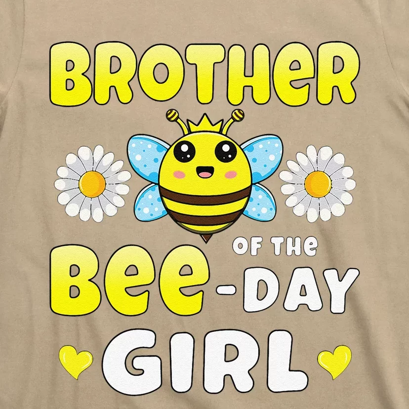 Brother Of The Bee Day Matching Bee Birthday Party T-Shirt