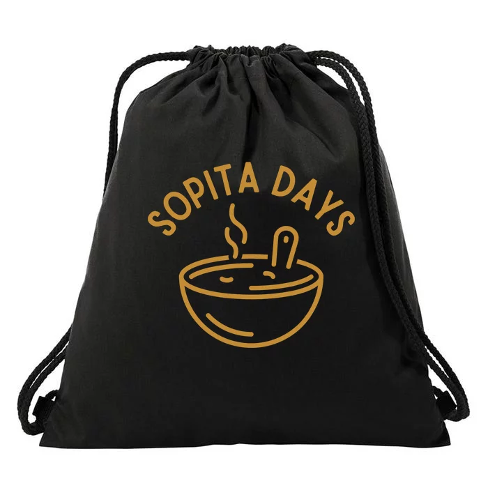 Bowl of Tomato Soup Comfort Food Funny Drawstring Bag