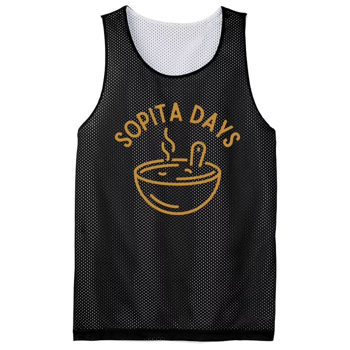 Bowl of Tomato Soup Comfort Food Funny Mesh Reversible Basketball Jersey Tank