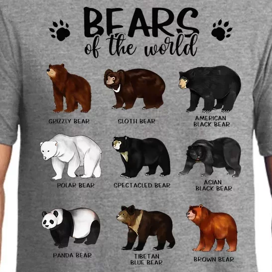 Bears Of The World Bears Pajama Set