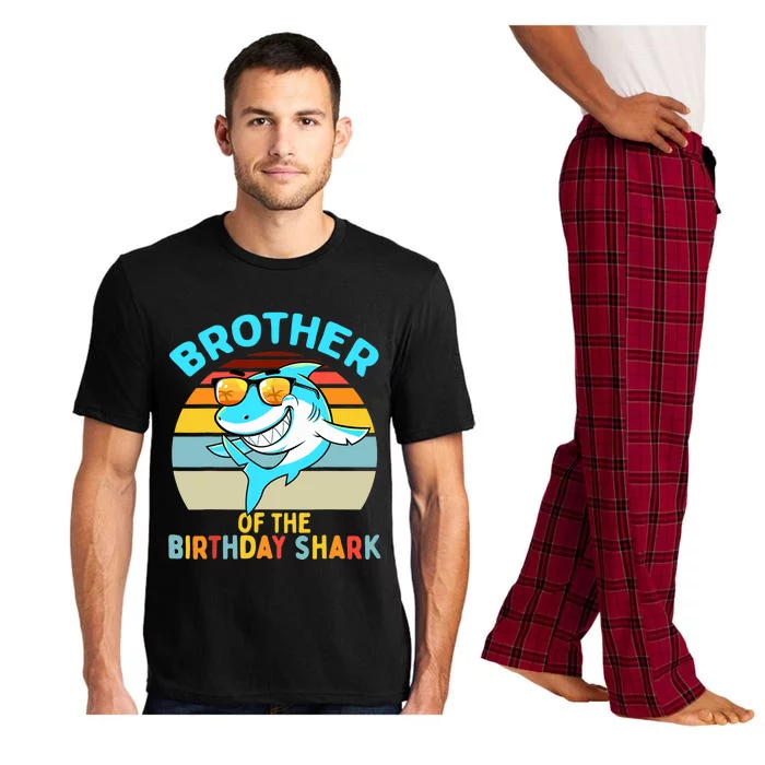 Brother of the Shark Birthday Matching Family Pajama Set