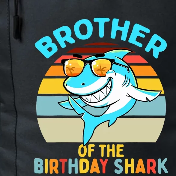 Brother of the Shark Birthday Matching Family Daily Commute Backpack