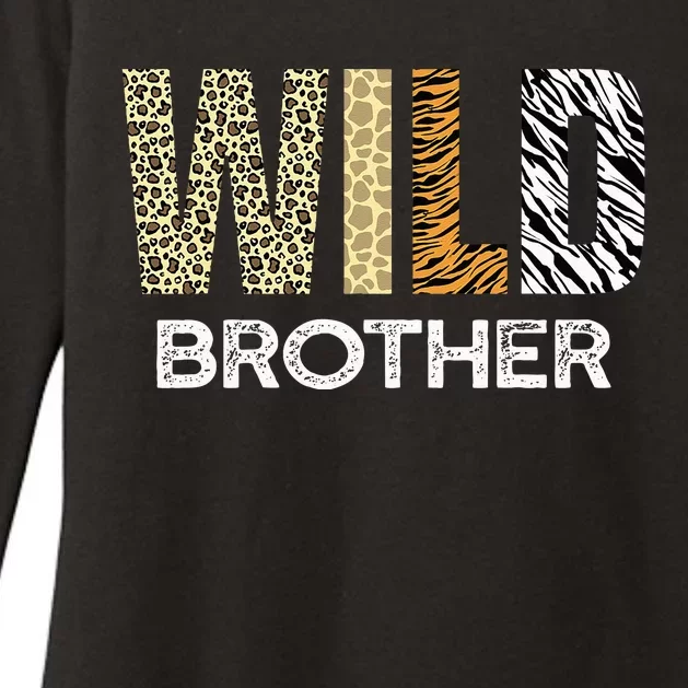 Brother Of The Wild One Zoo Birthday Safari Jungle Animal Womens CVC Long Sleeve Shirt