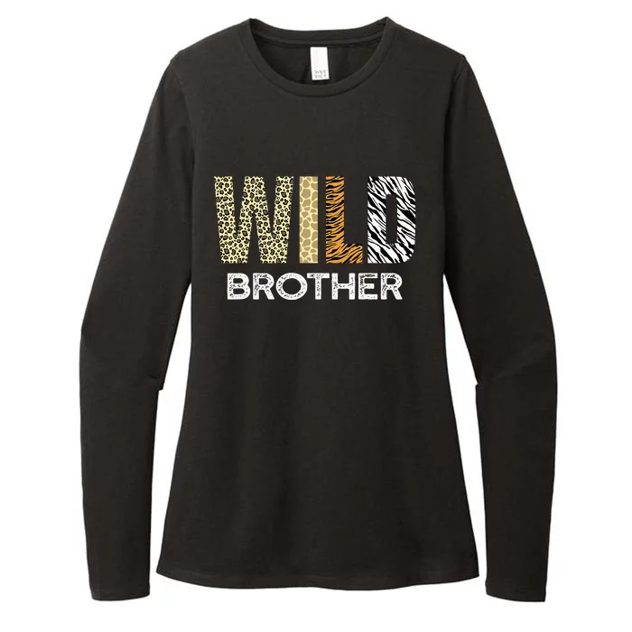 Brother Of The Wild One Zoo Birthday Safari Jungle Animal Womens CVC Long Sleeve Shirt