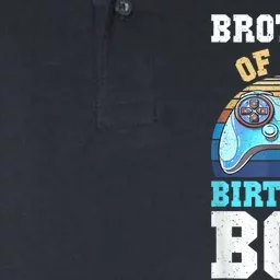 Brother Of The Birthday Boy Matching Video Gamer Birthday Softstyle Adult Sport Polo