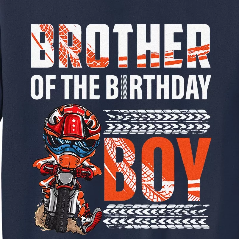 Brother Of The Birthday Dirt Bike Bday Motocross Party Sweatshirt