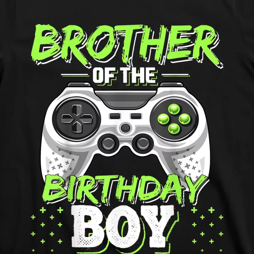 Brother Of The Birthday Boy Matching Video Game Birthday T-Shirt