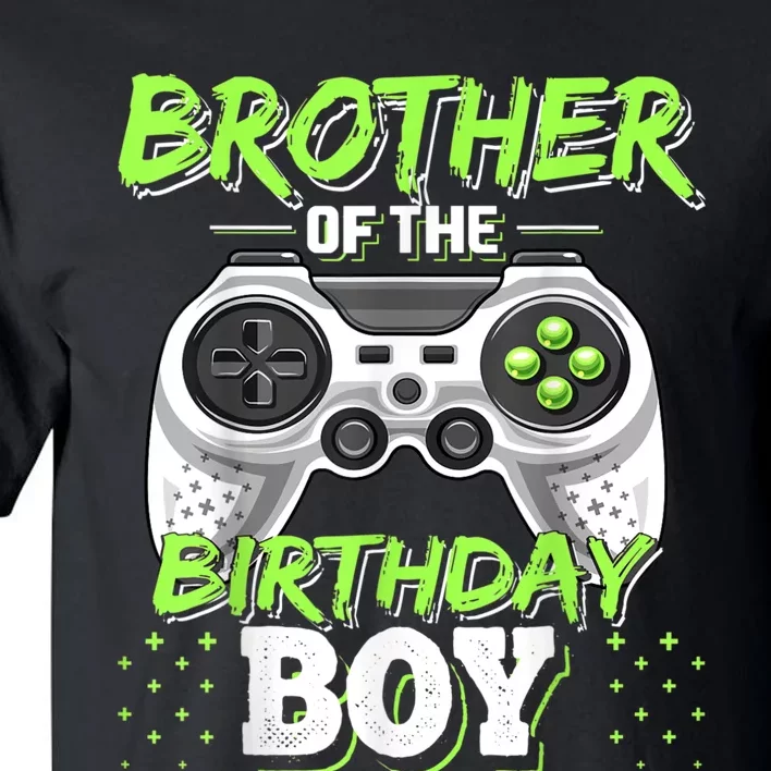 Brother Of The Birthday Boy Matching Video Game Birthday Tall T-Shirt