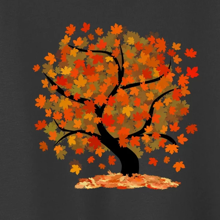 Beautiful Oak Tree Nature Thanksgiving Fall Autumn Toddler T-Shirt