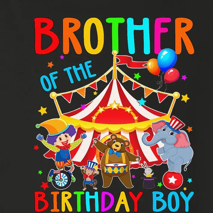 Brother Of The Birthday Carnival Circus Themed Bday Toddler Long Sleeve Shirt