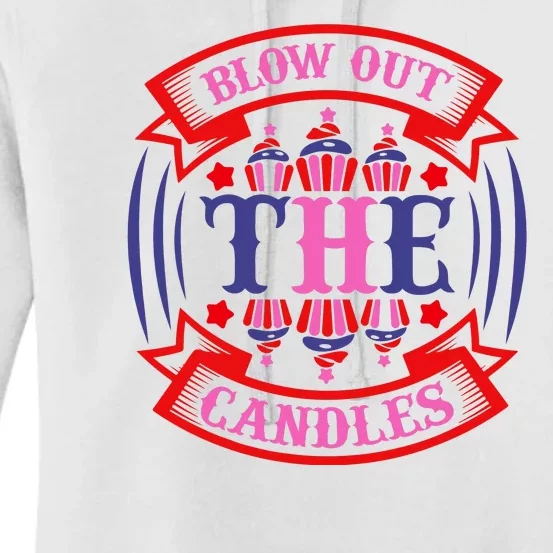 Blow Out The Candles Women's Pullover Hoodie