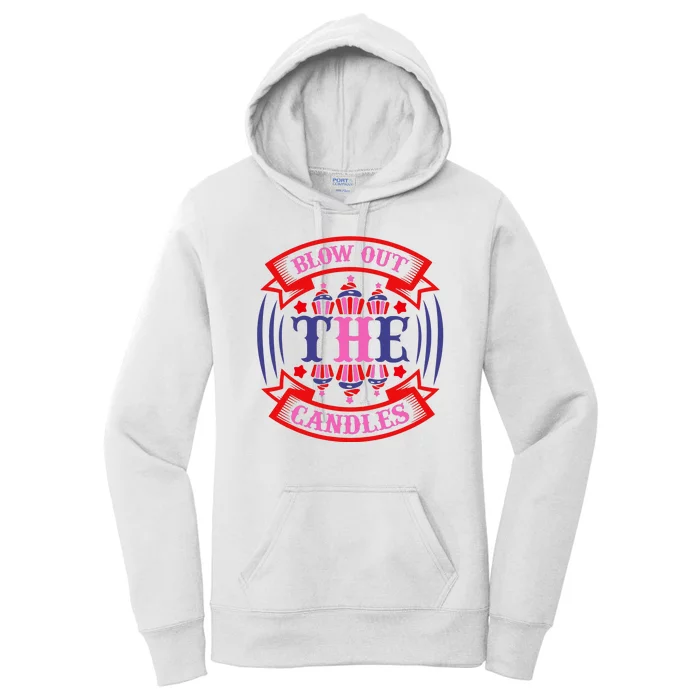 Blow Out The Candles Women's Pullover Hoodie