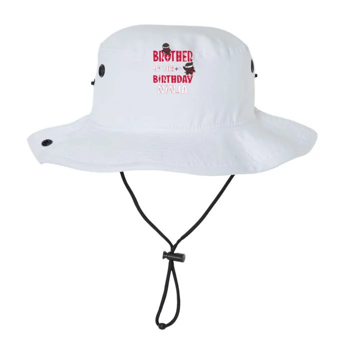 Brother Of The Birthday Ninja And Bday Party Legacy Cool Fit Booney Bucket Hat