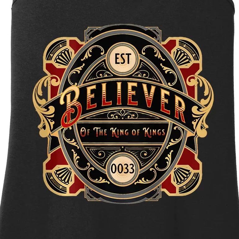 Believer of the King of Kings Ladies Essential Tank