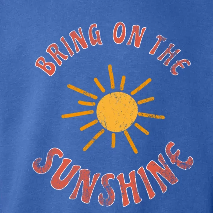 Bring On The Sunshine Vacay Mode Beach Vacation Cute Gift Toddler Hoodie