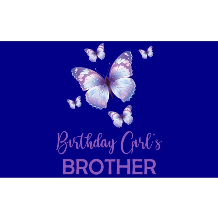 Brother Of The Birthday Butterfly Family 1st Birthday Funny Gift Bumper Sticker