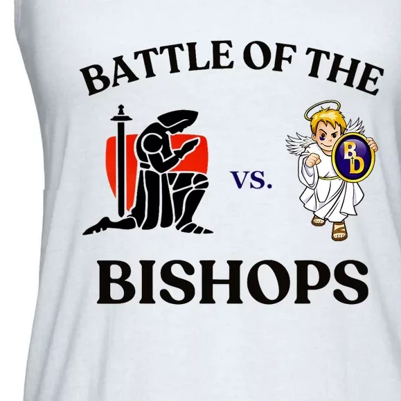 Battle Of The Bishops Ladies Essential Flowy Tank