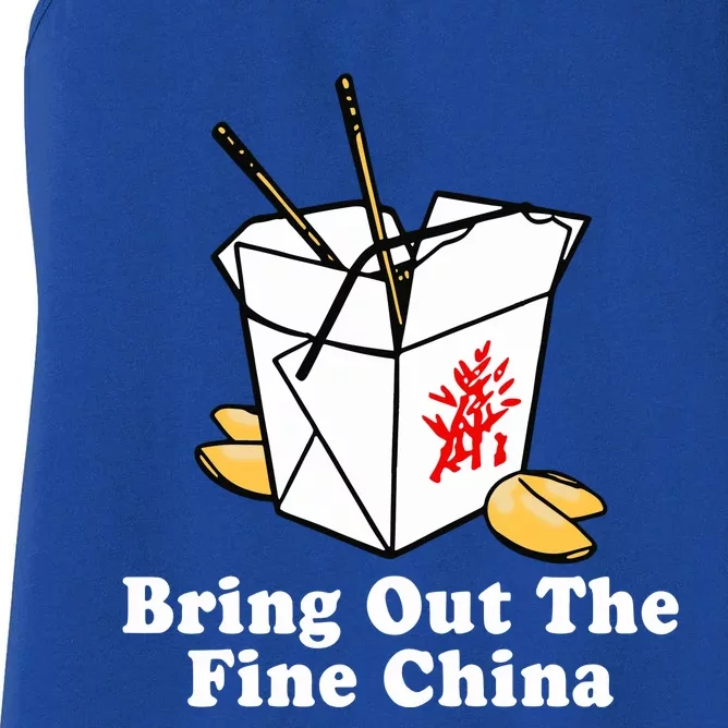 Bring Out The Fine China Women's Racerback Tank